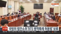 국방위 법안소위 'BTS 병역특례 허용법' 보류