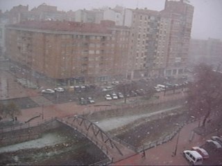 Más nieve en Burgos... en Marzo