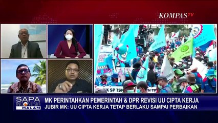 Video herunterladen: Mahkamah Konstitusi Perintahkan Pemerintah dan DPR Revisi UU Cipta Kerja