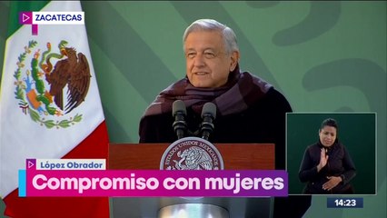 "Vamos a combatir el feminicidio por convicción, no por moda", López Obrador