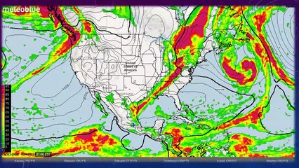 Clima jueves 25 de noviembre: Entrada de fuerte y extenso frente frío número 11
