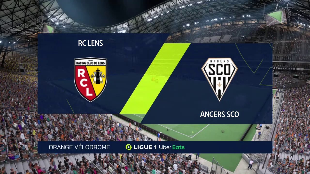 Lens vs Angers || Ligue 1 - 26th November 2021 || Fifa 22