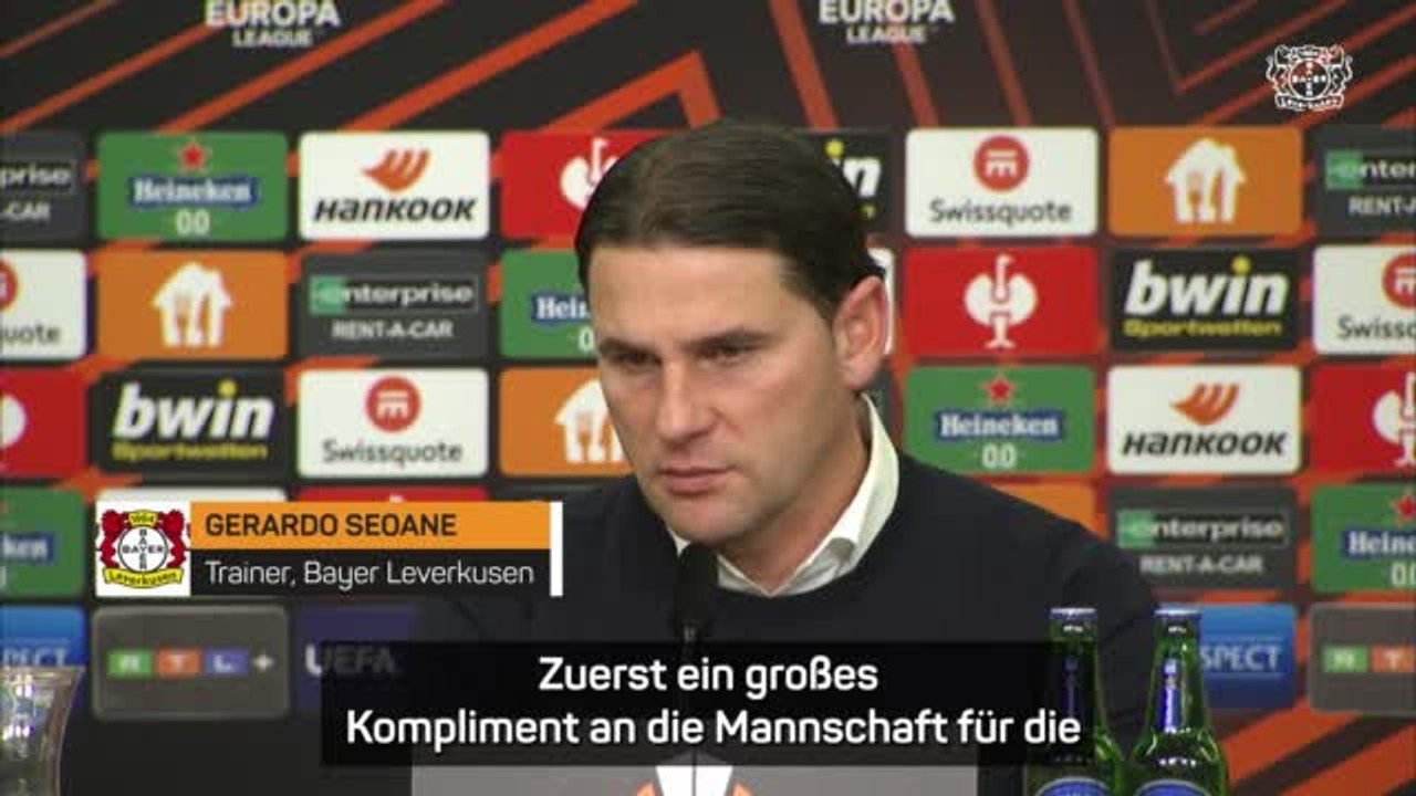 Seoane: 'Das ist nicht selbstverständlich'