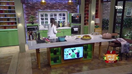 طريقة عمل مهلبية قرع العسل مع الشيف فيفيان