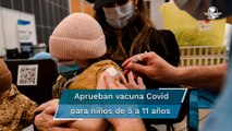 Aprueban en Europa vacuna antiCovid de Pfizer para menores de 5 a 11 años