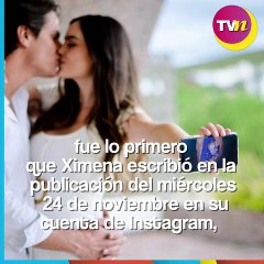 Ximena Navarrete comparte el largo camino de su embarazo