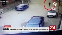 Huacho: sicarios acribillan a joven dentro de su camioneta