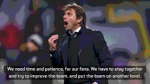 Conte no 'magician' as he admits Spurs 'need time'