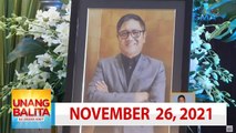 Unang Balita sa Unang Hirit: November 26, 2021  [HD]