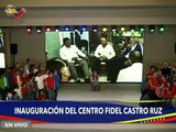 Pdte. Maduro asistió a la inauguración del Centro Fidel Castro en Cuba a cinco años de su siembra