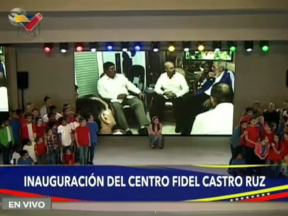 Pdte. Maduro asistió a la inauguración del Centro Fidel Castro en Cuba a cinco años de su siembra