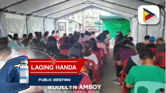 Pagbabakuna ng ikalawang dose ng COVID-19 vaccine para mga edad 12-17 sa Basco, Batanes, patuloy