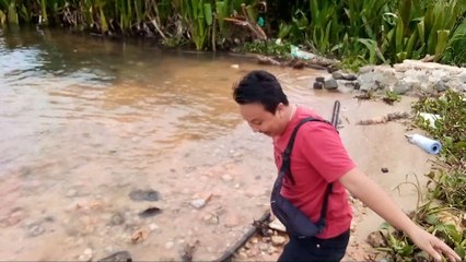 POTENSI WISATA YANG TERABAIKAN, jangan buang sampah sembarangan.