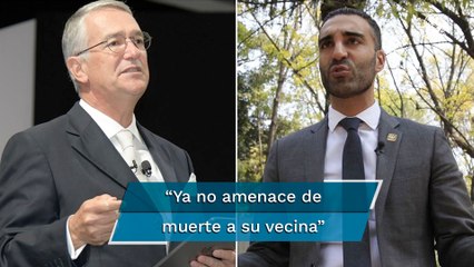 "Lo invito a ir a patear mi puerta a ver cómo le va"; Salinas Pliego reta a Simón Levy