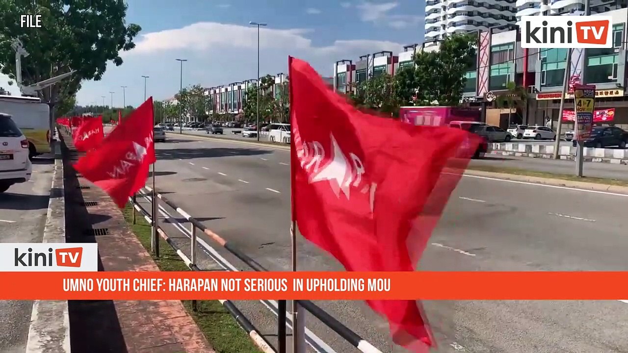 Umno Youth chief: Harapan not serious in upholding MOU