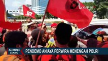 Perwira Polisi Dikeroyok Massa Ormas saat Demo di DPR Hingga Terluka di Bagian Kepala dan Perut