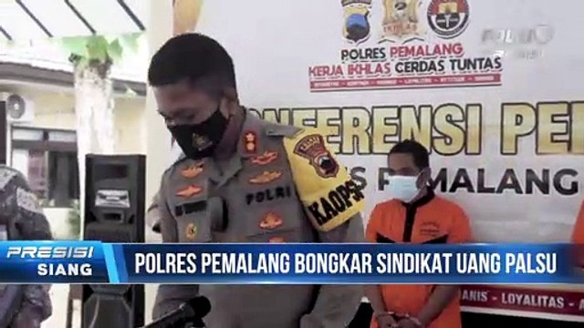 Polres Pemalang Amankan Sindikat Pembuatan Uang Palsu