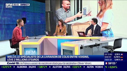 Romain Barraud (Welco) : Welco, spécialiste de la livraison de colis entre voisins - 26/11