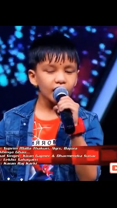 Suprim Malla fire on stage _ Parkhaima  & Nadekhinya Ghau _ Blind audition The v_HIGH
