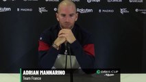 Coupe Davis 2021 - Adrian Mannarino : 