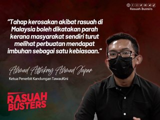 Sesetengah masyarakat anggap rasuah perkara biasa