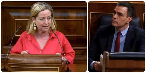 Una volcánica Ana Oramas contra Pedro Sánchez: "No hay dinero para La Palma, pero sí para que Netflix doble al catalán"