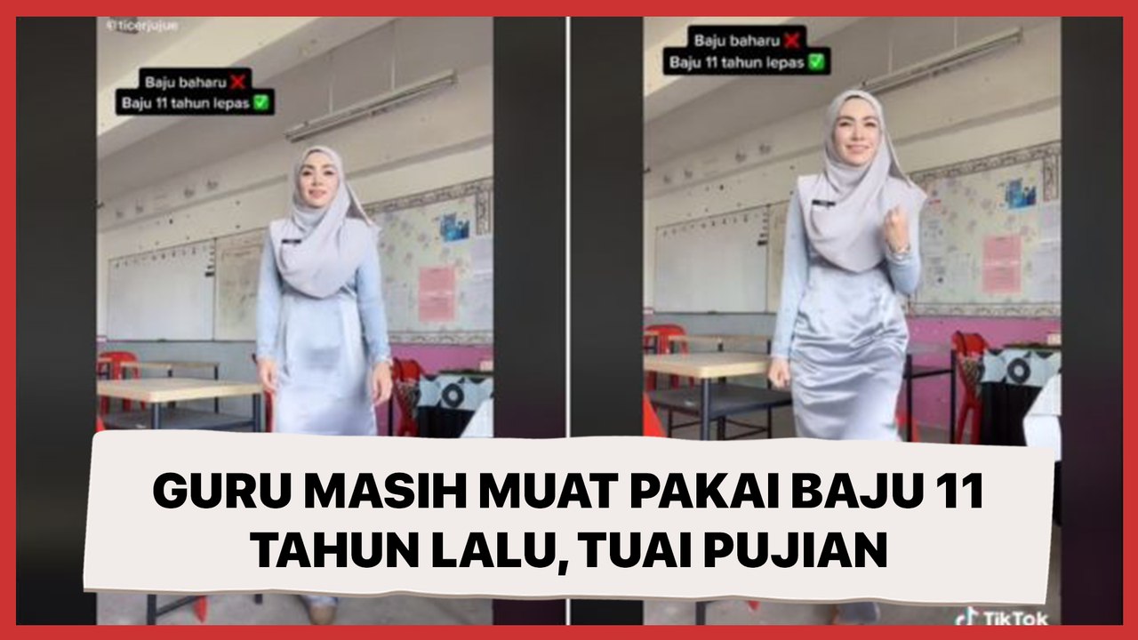Viral di TikTok, Guru Ini Masih Muat Pakai Baju 11 Tahun Lalu, Tuai Pujian Warganet