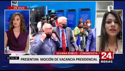 Congresista de Perú Libre Silvana Robles: “Jamás podríamos avalar una vacancia”