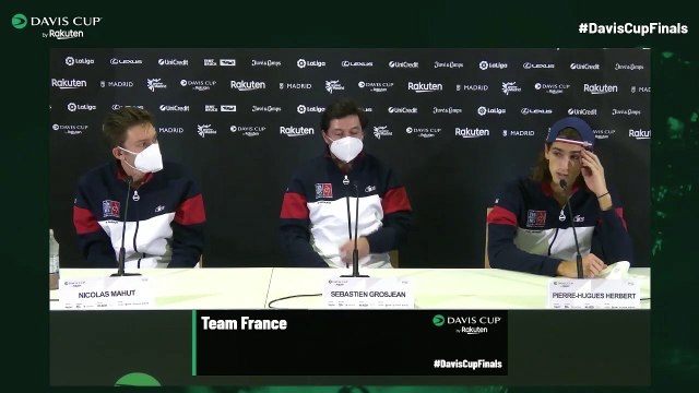 Coupe Davis 2021 - Nicolas Mahut et Pierre-Hugues Herbert : Pour nous Français, jouer une compétition à huis clos, c'est dur !
