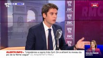 Gabriel Attal sur les centres de vaccination: 