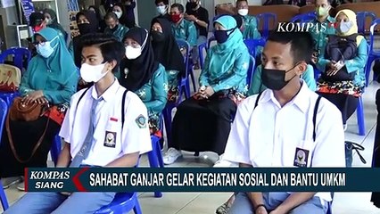 Download Video: Sukarelawan Sahabat Ganjar Gelar Kegiatan Sosial dan Bantu UMKM di Samarinda