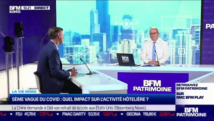 Xavier O'Quin (Edgar Suites): Cinquième vague du Covid, quel impact sur l'activité hôtelière ? - 26/11