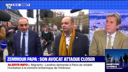 Une de Closer: l'avocat d'Éric Zemmour affirme qu'il va attaquer en justice l'hebdomadaire