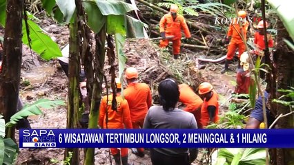 Enam Wisatawan di Gianyar Tertimbun Tebing Longsor saat Hendak Menuju Lokasi Arung Jeram