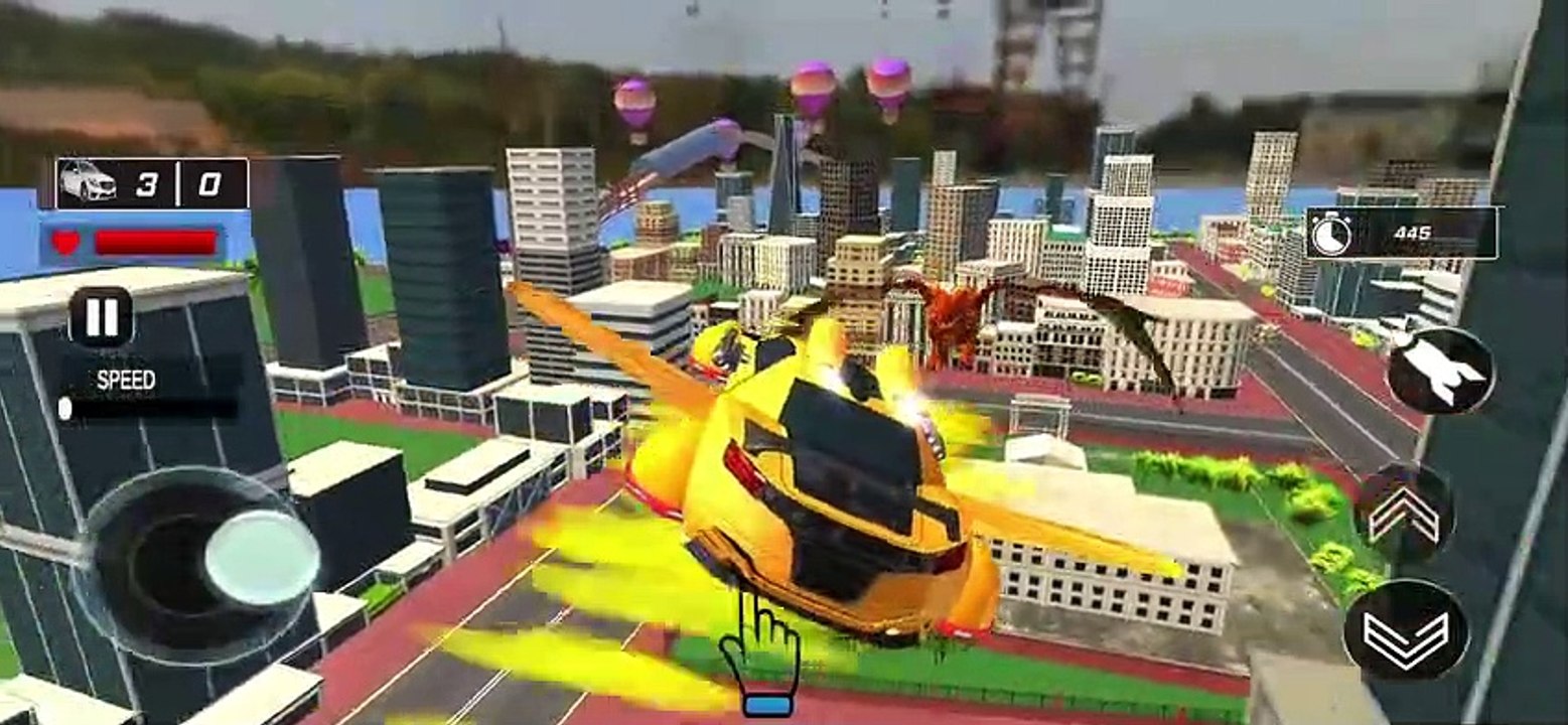 Flying Car Driving simulator 2021_ Free Car Games _ Android Gameplay