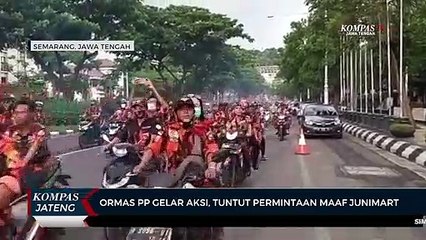 Ormas PP Gelar Aksi, Tuntut Permintaan Maaf Junimart