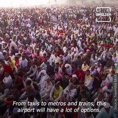 PM Narendra Modi Lays Foundation Stone Of Noida International Airport
