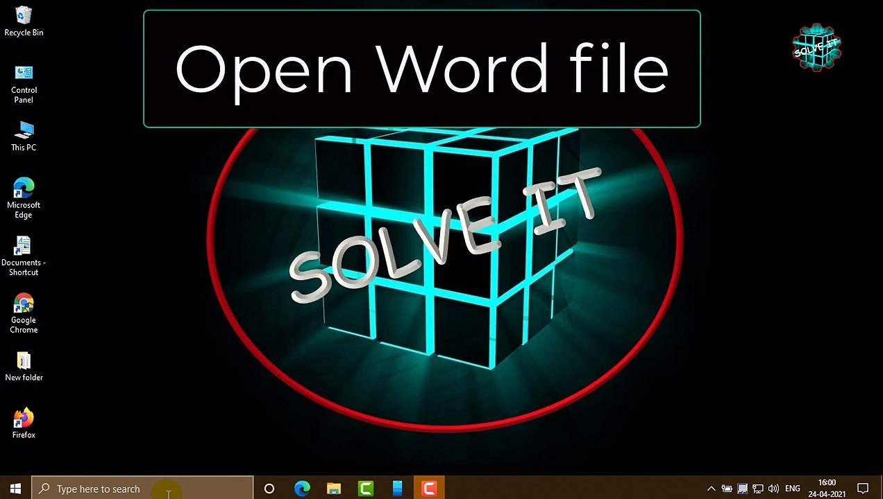 How to Set password on Microsoft word document file in windows 10