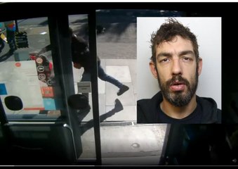 Footage of attack on Big Issue seller