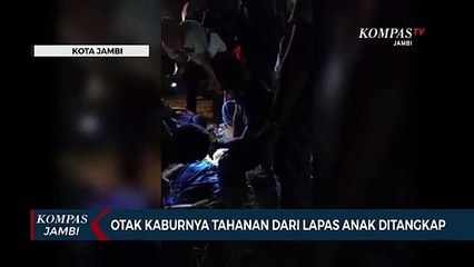 Otak Kaburnya Tahanan Dari Lapas Anak Ditangkap