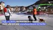 Chine: Yuji, une snowboardeuse âgée de 11 mois star du net