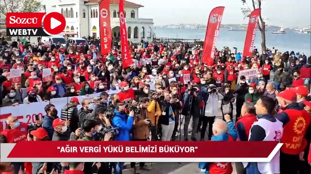  DİSK açıklama yaptı: Geçinemiyoruz, gelirde, vergide adalet istiyoruz