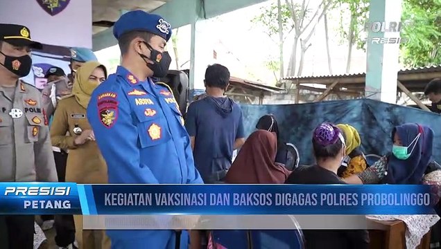 Polres Probolinggo Gelar Vaksinasi dan Baksos Dalam Rangka HUT Polairud