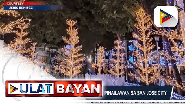 Giant Palay Christmas Tree, pinailawan sa San Jose City, Nueva Ecija