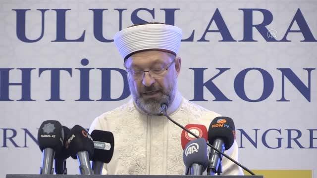 Diyanet İşleri Başkanı Erbaş: İslam, insanları körü körüne bir teslimiyete değil akla, düşünceye dayalı bir imana davet eder