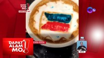 Dapat Alam Mo!: Pinoy-inspired latte art, ibinida ng isang barista sa Saudi Arabia