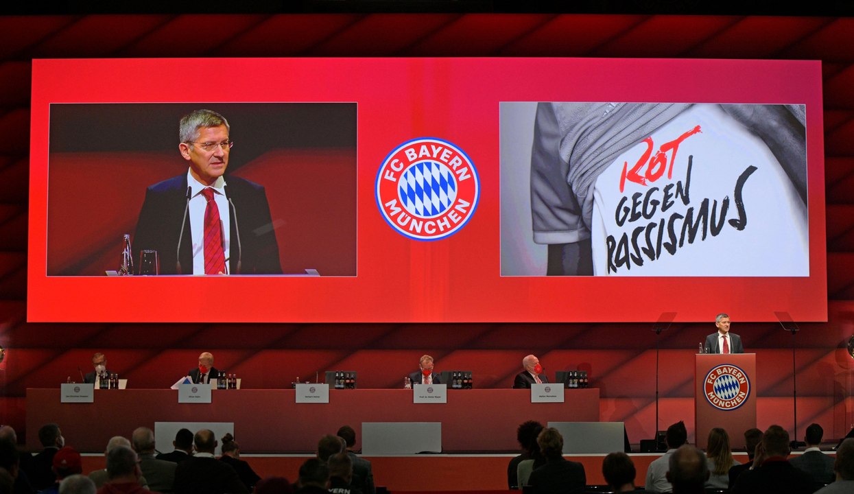 'Wir stellen uns jedem Diskurs': Die Katar-Frage auf der JHV des FC Bayern
