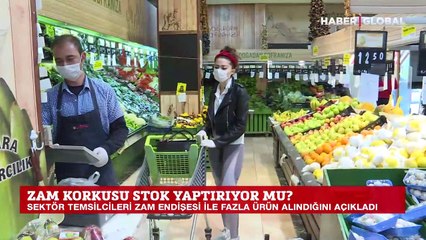 Zam korkusu stok yaptırıyor mu?