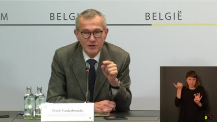 Le nouveau variant d'Afrique du sud est déjà en Belgique annonce Frank Vandenbroucke