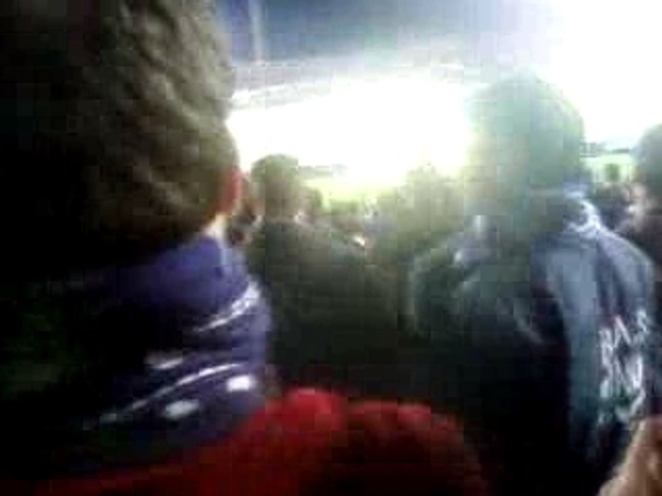 Bordeaux-PSG virage sud Bordelais